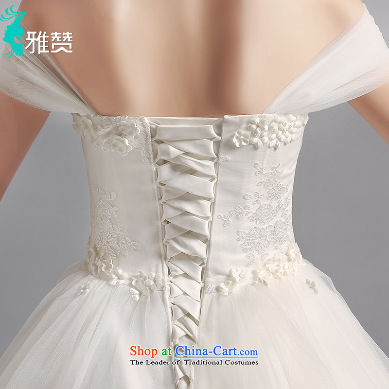 Jacob Chan wedding dresses tail of a field for your shoulders in the summer and autumn of 2015 the new Korean version of Sau San video thin wedding dress wedding retro palace to align the wind, Jacob Chan XXL, YAZAN) , , , shopping on the Internet