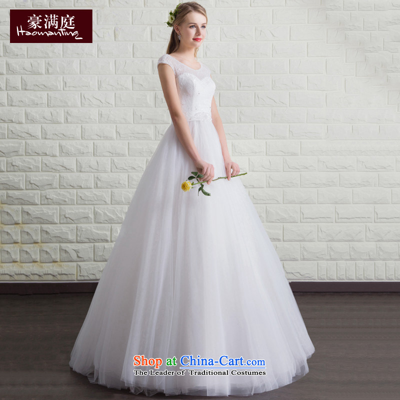 Ho full Chamber bride wedding dresses 2015 new summer shoulders to align the wedding stylish and simple large white XL, Ho Sau San Marriage Chamber Full , , , shopping on the Internet