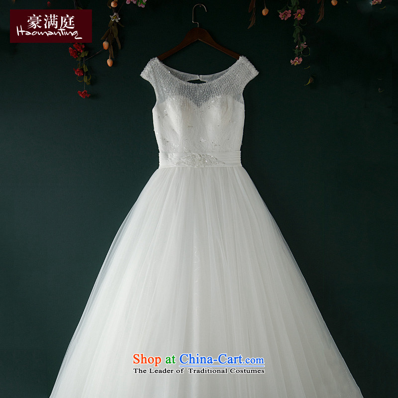 Ho full Chamber bride wedding dresses 2015 new summer shoulders to align the wedding stylish and simple large white XL, Ho Sau San Marriage Chamber Full , , , shopping on the Internet