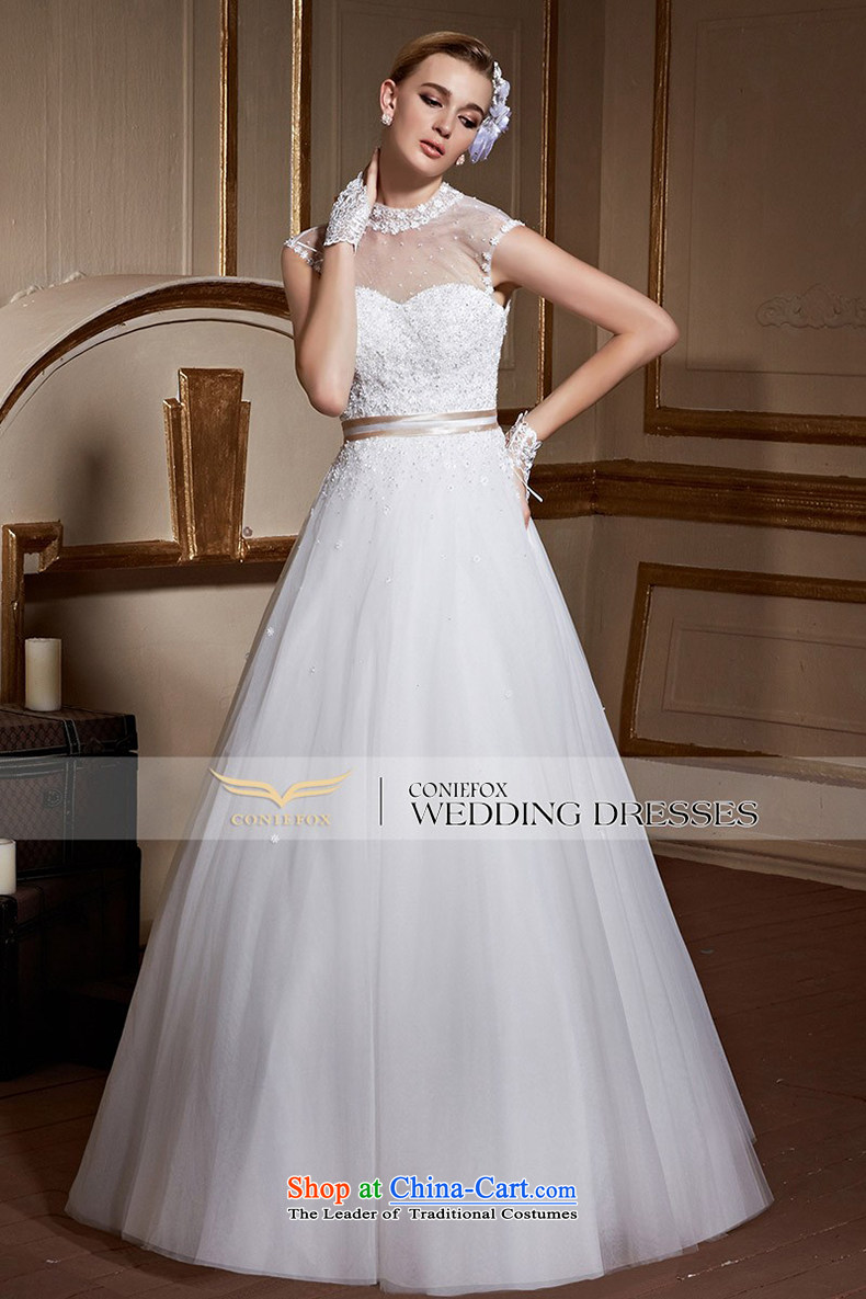 Creative and stylish high-collar and Fox chest wedding dresses to align the white marriages wedding pregnant women large wedding video thin straps wedding 99038 tailored white picture, prices, brand platters! The elections are supplied in the national character of distribution, so action, buy now enjoy more preferential! As soon as possible.