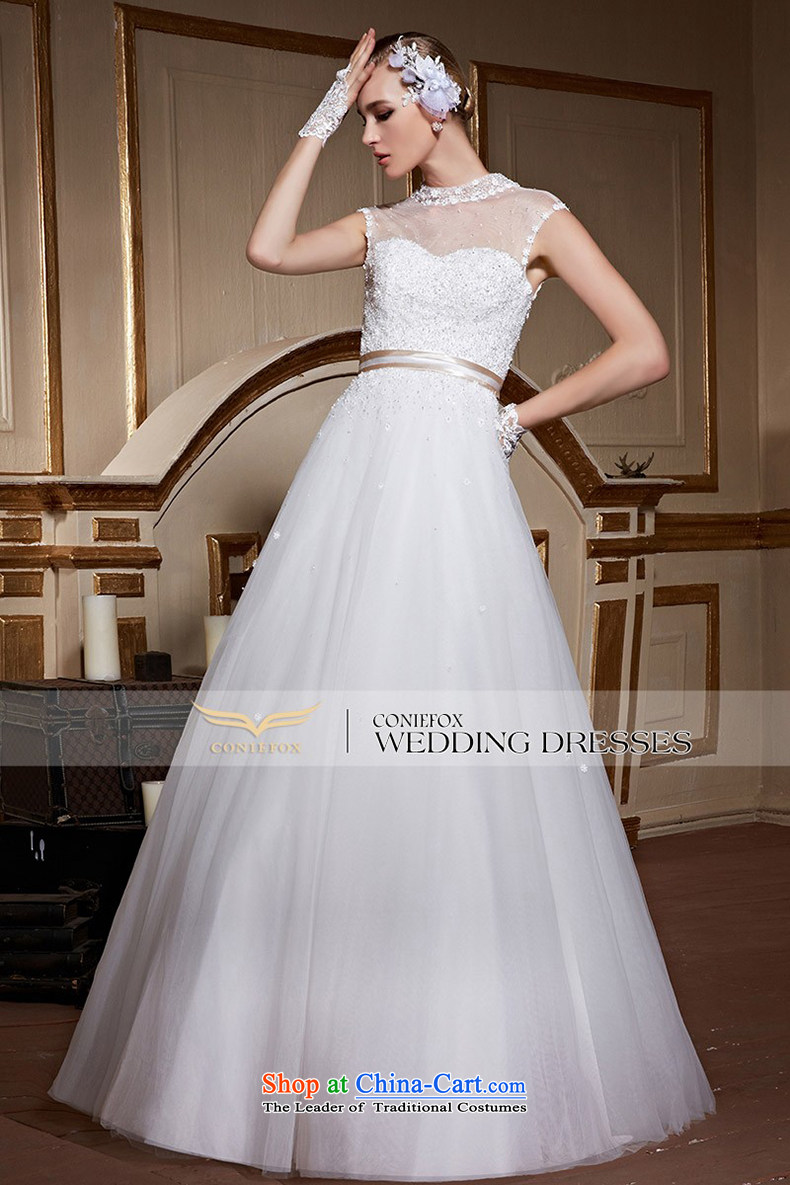 Creative and stylish high-collar and Fox chest wedding dresses to align the white marriages wedding pregnant women large wedding video thin straps wedding 99038 tailored white picture, prices, brand platters! The elections are supplied in the national character of distribution, so action, buy now enjoy more preferential! As soon as possible.