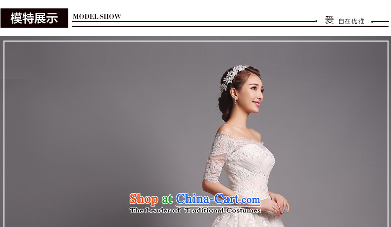 Jacob Chan-il field shoulder wedding tail align to marriages summer, autumn and winter 2015 new Korean eyelashes lace in cuff wedding white bon bon skirt tail) 30cm M picture, prices, brand platters! The elections are supplied in the national character of distribution, so action, buy now enjoy more preferential! As soon as possible.