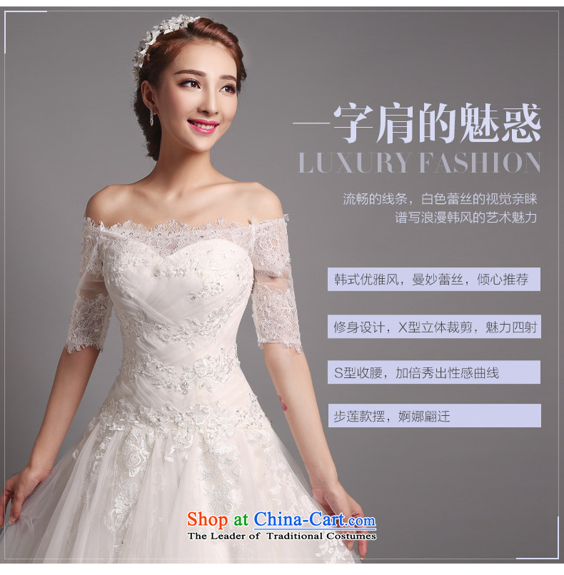 Jacob Chan-il field shoulder wedding tail align to marriages summer, autumn and winter 2015 new Korean eyelashes lace in cuff wedding white bon bon skirt tail) 30cm M picture, prices, brand platters! The elections are supplied in the national character of distribution, so action, buy now enjoy more preferential! As soon as possible.