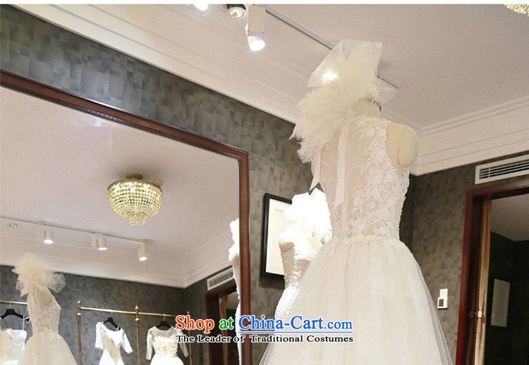 The 2015 summer Luang new stylish bride wedding minimalist marriage wedding retro-shoulder tail lace wedding m White S picture, prices, brand platters! The elections are supplied in the national character of distribution, so action, buy now enjoy more preferential! As soon as possible.