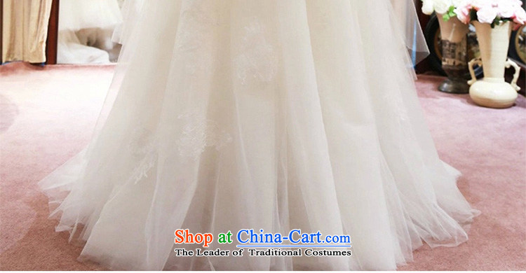 The 2015 summer Luang new stylish bride wedding minimalist marriage wedding retro-shoulder tail lace wedding m White S picture, prices, brand platters! The elections are supplied in the national character of distribution, so action, buy now enjoy more preferential! As soon as possible.