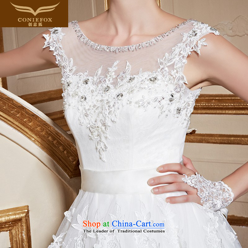 Creative New 2015 Fox white shoulders to align the wedding dresses and stylish large graphics thin marriages wedding tailored wedding 99053 white tailored, creative Fox (coniefox) , , , shopping on the Internet