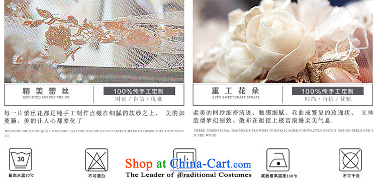 The 2015 summer Luang new Korean lace flowers word shoulder and Sau San chest crowsfoot wedding small trailing white Advanced Customization Customize Picture, prices, brand platters! The elections are supplied in the national character of distribution, so action, buy now enjoy more preferential! As soon as possible.