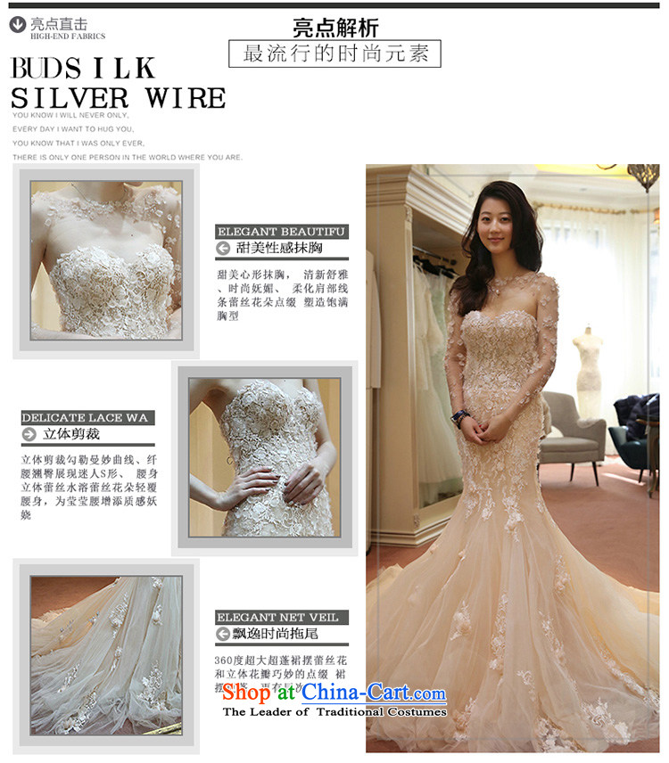 The 2015 summer Luang new Korean lace flowers word shoulder and Sau San chest crowsfoot wedding small trailing white Advanced Customization Customize Picture, prices, brand platters! The elections are supplied in the national character of distribution, so action, buy now enjoy more preferential! As soon as possible.