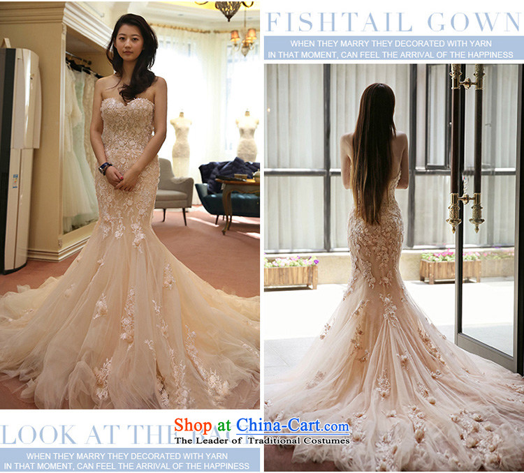 The 2015 summer Luang new Korean lace flowers word shoulder and Sau San chest crowsfoot wedding small trailing white Advanced Customization Customize Picture, prices, brand platters! The elections are supplied in the national character of distribution, so action, buy now enjoy more preferential! As soon as possible.