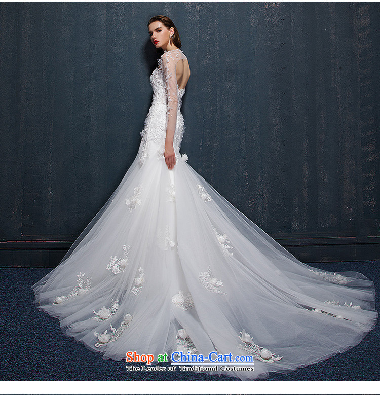 The 2015 summer Luang new Korean lace flowers word shoulder and Sau San chest crowsfoot wedding small trailing white Advanced Customization Customize Picture, prices, brand platters! The elections are supplied in the national character of distribution, so action, buy now enjoy more preferential! As soon as possible.