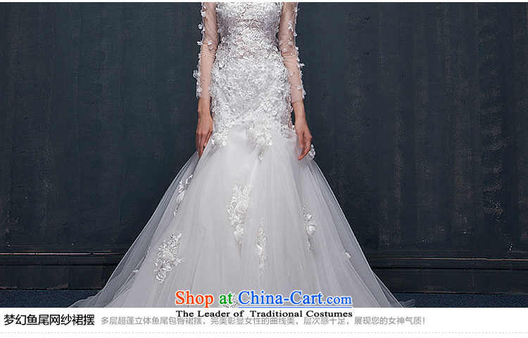 The 2015 summer Luang new Korean lace flowers word shoulder and Sau San chest crowsfoot wedding small trailing white Advanced Customization Customize Picture, prices, brand platters! The elections are supplied in the national character of distribution, so action, buy now enjoy more preferential! As soon as possible.