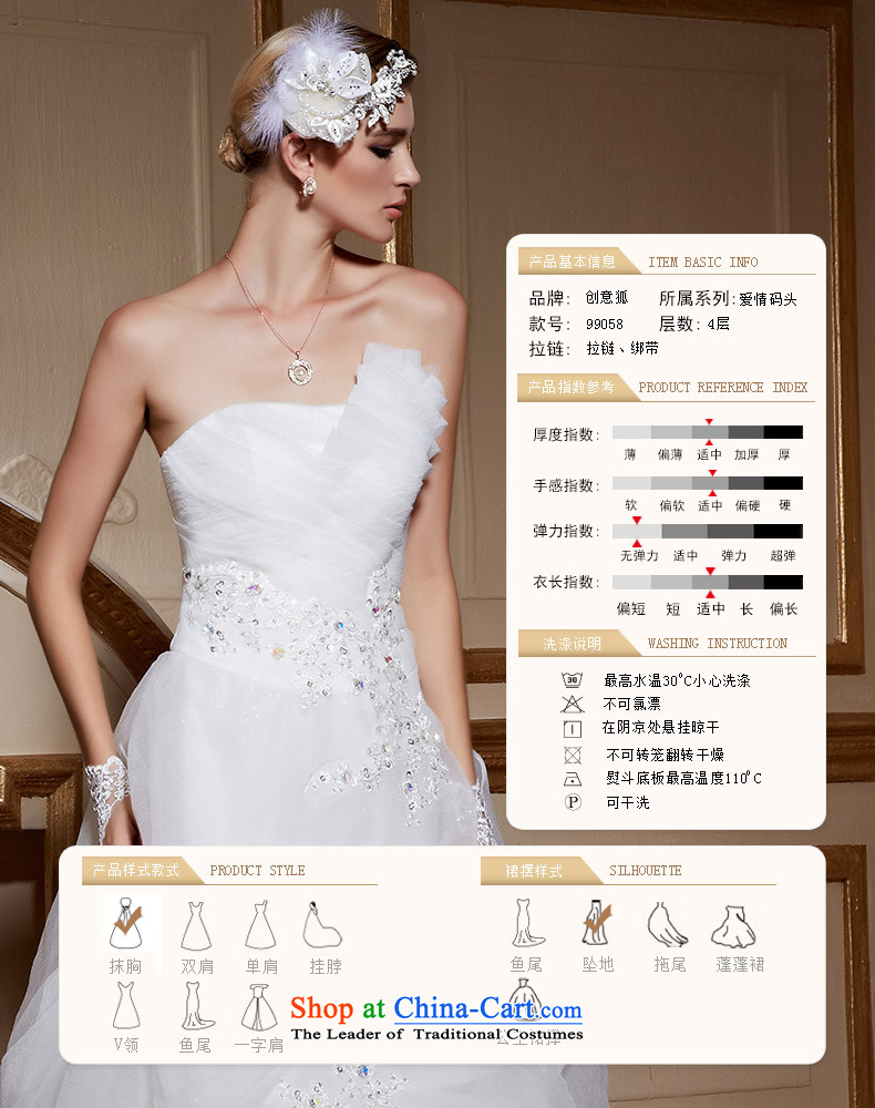 The kitsune style with chest creative customized wedding dresses white romantic wedding marriages Sau San tie princess skirt bon bon wedding 99058 tailored white picture, prices, brand platters! The elections are supplied in the national character of distribution, so action, buy now enjoy more preferential! As soon as possible.