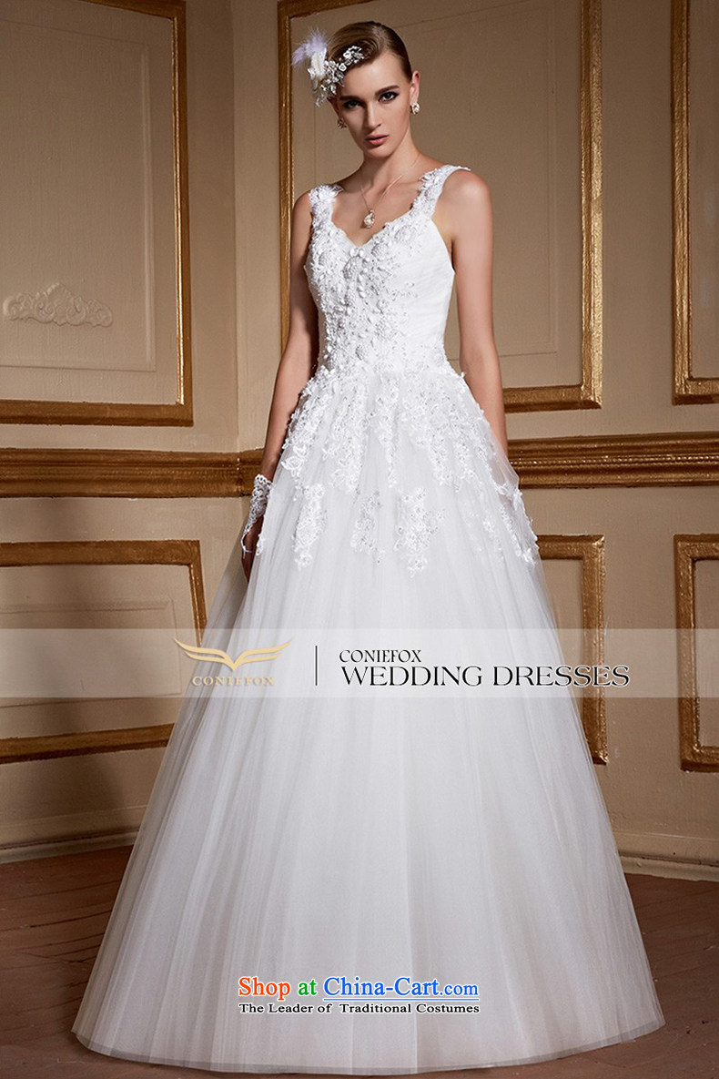 Creative minimalist white fox video thin shoulders bride wedding dresses and stylish long Sau San tie lace align to wedding tailored wedding 99059 tailored white picture, prices, brand platters! The elections are supplied in the national character of distribution, so action, buy now enjoy more preferential! As soon as possible.