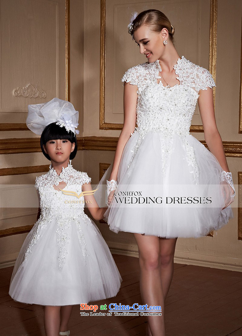 The kitsune style short of creative parent-child wedding dresses pregnant girls wedding dress bon bon marriages wedding Sau San tie tailored wedding 99061 white adult custom image, prices, brand platters! The elections are supplied in the national character of distribution, so action, buy now enjoy more preferential! As soon as possible.