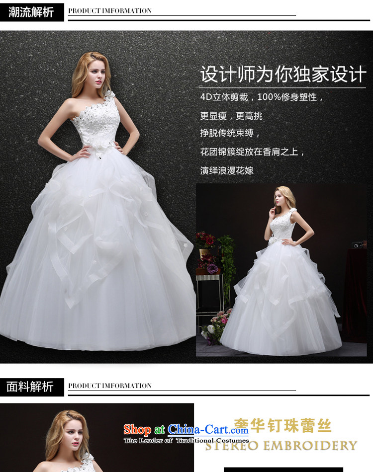 Talk to Her Wedding dress autumn 2015 new shoulder to align graphics thin Korean Sau San marriages large white wedding white picture, prices, S brand platters! The elections are supplied in the national character of distribution, so action, buy now enjoy more preferential! As soon as possible.