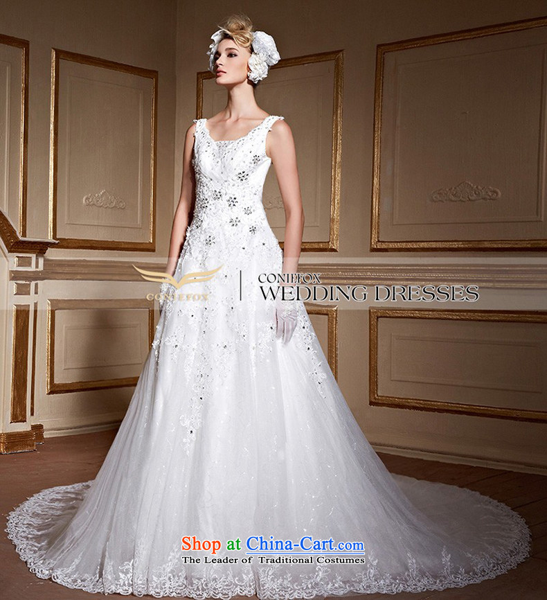 The kitsune tailored Creative wedding fashion shoulders bride wedding dresses long tail Sau San wedding white video thin large wedding 99065 tailored white picture, prices, brand platters! The elections are supplied in the national character of distribution, so action, buy now enjoy more preferential! As soon as possible.