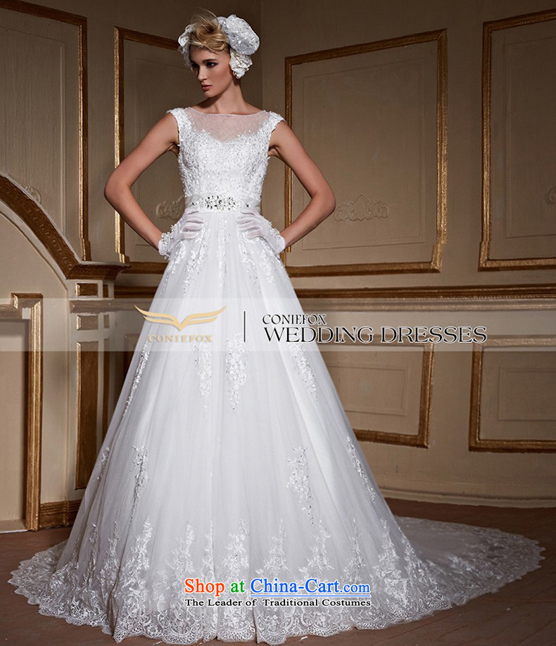 Creative Fox minimalist white bride wedding dresses long tail marriage wedding video thin straps lace pregnant women large wedding tailored 99068 tailored white picture, prices, brand platters! The elections are supplied in the national character of distribution, so action, buy now enjoy more preferential! As soon as possible.