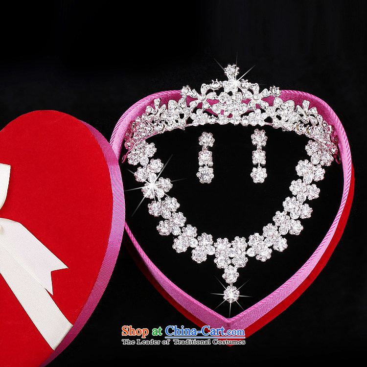 Time the new Syrian) Korean brides head-dress ornaments Crowne Plaza 3 kit water diamond necklace ear ornaments wedding dresses accessories Gift Box 3-piece set picture, prices, brand platters! The elections are supplied in the national character of distribution, so action, buy now enjoy more preferential! As soon as possible.