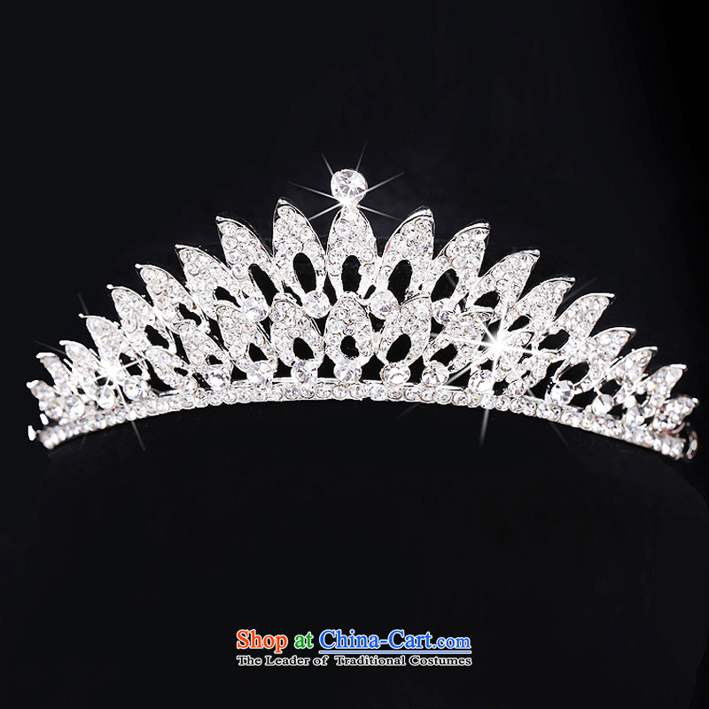 The Syrian brides time ornaments three kit crystal diamond necklace crown bride head ornaments of the ornaments wedding ornaments crown, Syria has been pressed time shopping on the Internet