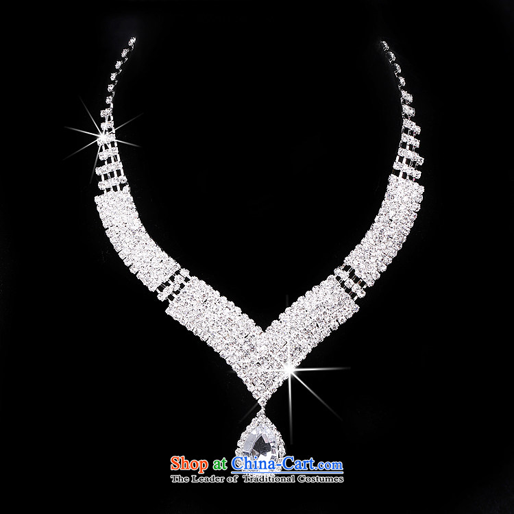 The Syrian brides head-dress hour hair accessories for international marriage yarn accessories water diamond necklace Korean style wedding jewelry products crown kit three Cassette 3-piece set picture, prices, brand platters! The elections are supplied in the national character of distribution, so action, buy now enjoy more preferential! As soon as possible.