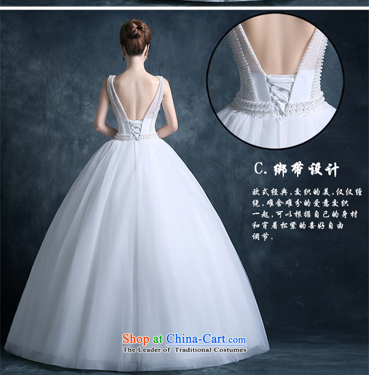 To Fox autumn and winter 2015 new stylish wedding dress bride Korean shoulders round-neck collar back lace retro graphics thin Pearl White S picture, prices, brand platters! The elections are supplied in the national character of distribution, so action, buy now enjoy more preferential! As soon as possible.