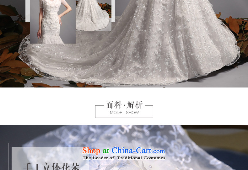 Jacob Chan bride crowsfoot wedding dresses small tail to align the new Word 2015 summer and fall short-sleeved shoulder package Sau San video thin wedding dress to align the marriage of M pictures, prices, brand platters! The elections are supplied in the national character of distribution, so action, buy now enjoy more preferential! As soon as possible.