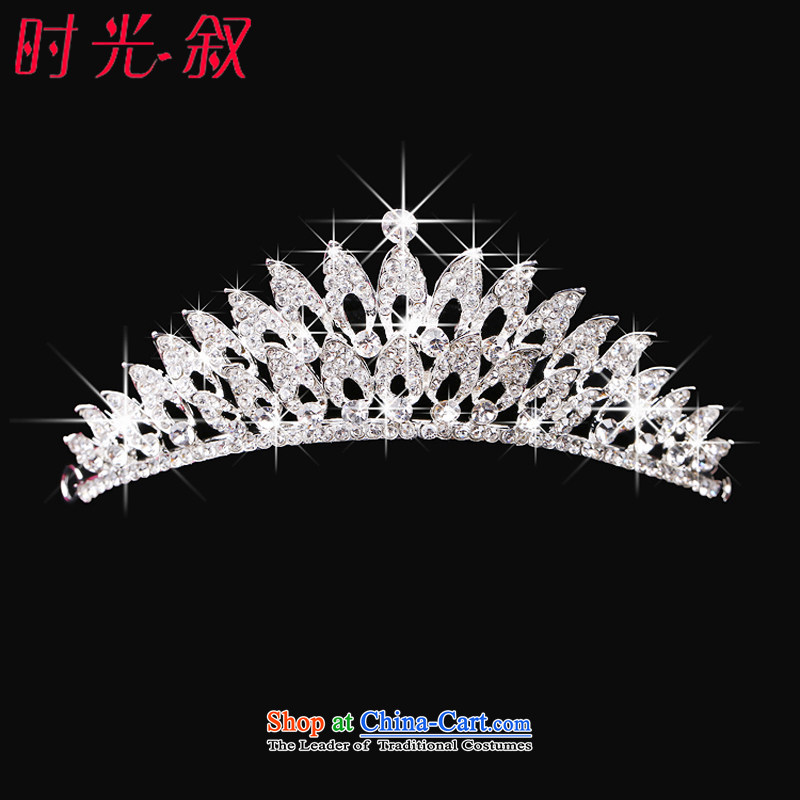 The Syrian brides crown head hour jewelry Korean hairbands marriage wedding dresses accessories hair accessories jewelry red necklace three kit crown, Syria has been pressed time shopping on the Internet