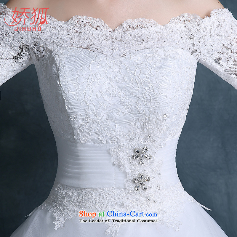 To Fox Wedding 2015 new autumn Korean word stylish shoulder bags your shoulders to lace wedding dress code custom, large white S to Fox (jiaohu) , , , shopping on the Internet