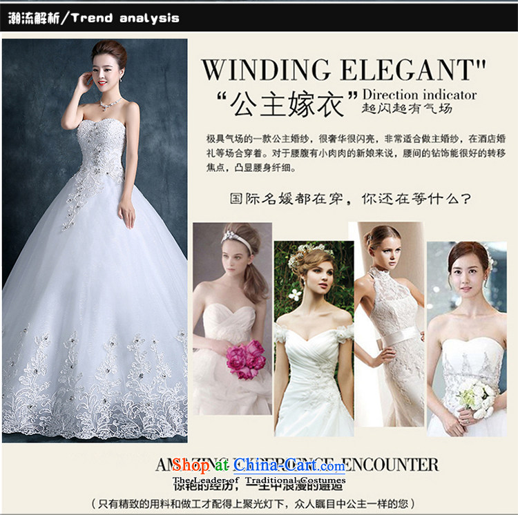 To Fox autumn 2015 wedding dresses new bride flowers lace custom straps Korean Princess minimalist wiping the chest to wedding pictures, price XL white, brand platters! The elections are supplied in the national character of distribution, so action, buy now enjoy more preferential! As soon as possible.