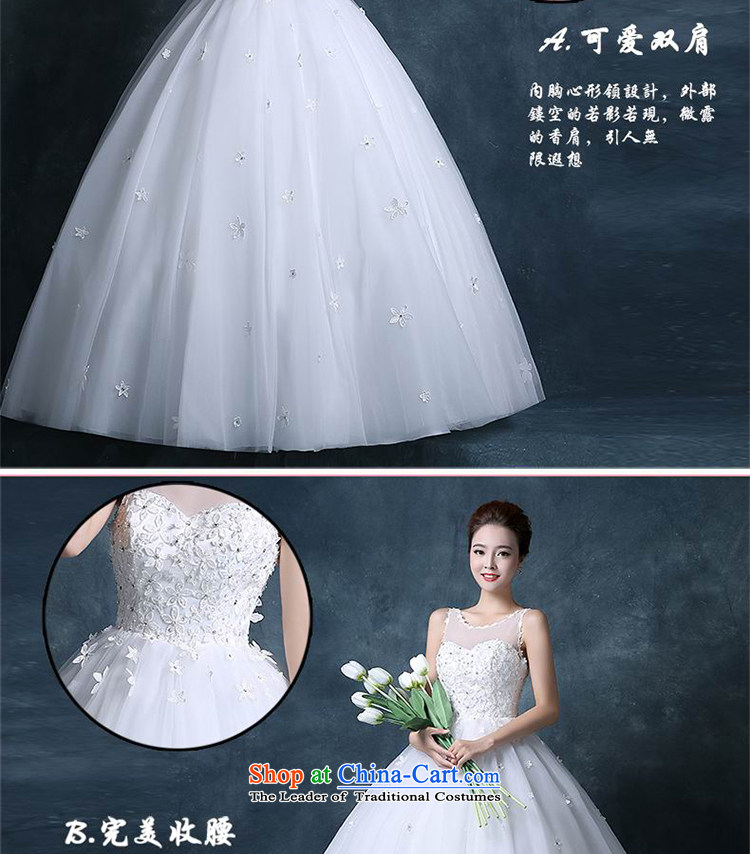 To Fox New 2015 autumn and winter Korean shoulders round-neck collar transparent lace white petals manually align to bind with custom White M wedding pictures, prices, brand platters! The elections are supplied in the national character of distribution, so action, buy now enjoy more preferential! As soon as possible.