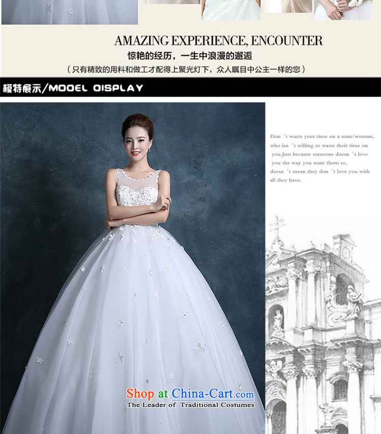 To Fox New 2015 autumn and winter Korean shoulders round-neck collar transparent lace white petals manually align to bind with custom White M wedding pictures, prices, brand platters! The elections are supplied in the national character of distribution, so action, buy now enjoy more preferential! As soon as possible.
