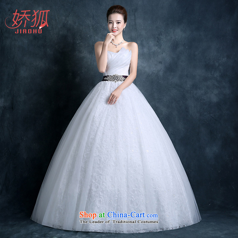To Fox wedding dresses and summer 2015 to his chest marriages Sau San video new thin princess wedding code diamond white customization, Fox (jiaohu concubine) , , , shopping on the Internet