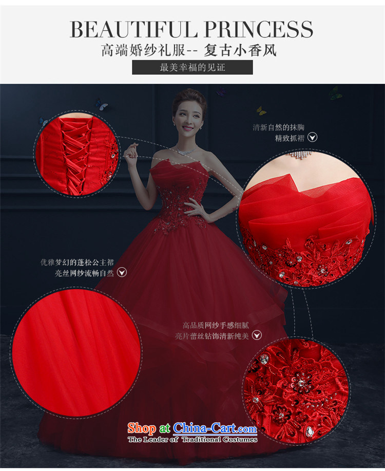 The spring and summer of 2015 Korea HUNNZ red anointed chest high fashion to align the long bride wedding RED M picture, prices, brand platters! The elections are supplied in the national character of distribution, so action, buy now enjoy more preferential! As soon as possible.