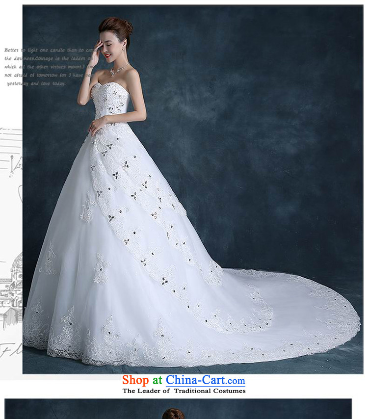 To Fox new brides fall 2015 wedding dresses long tail wiping the chest to align the large Sau San flowers large white M tail custom picture, prices, brand platters! The elections are supplied in the national character of distribution, so action, buy now enjoy more preferential! As soon as possible.