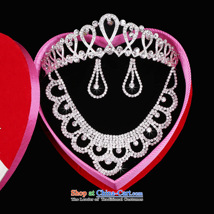 The Syrian brides head-dress hour necklace three kit Korean married at the Crowne Plaza No. hair accessories jewelry wedding dress accessories banquet necklace earrings picture, prices, brand platters! The elections are supplied in the national character of distribution, so action, buy now enjoy more preferential! As soon as possible.