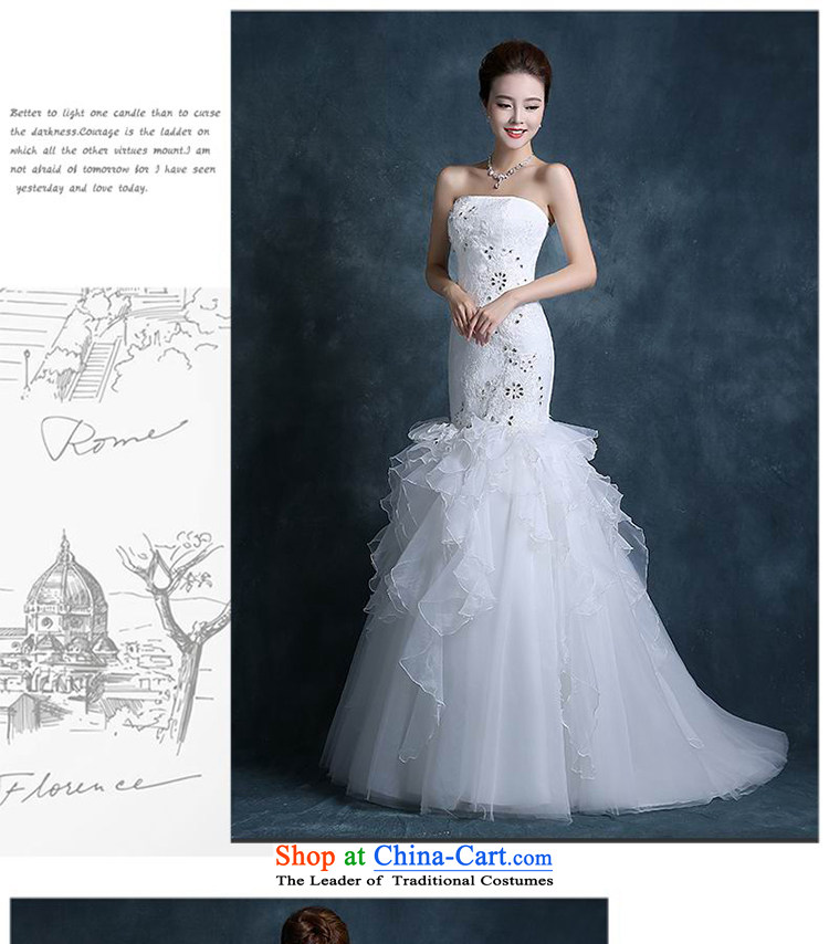 Xin Qi tail crowsfoot wedding dresses autumn 2015 new Korean anointed chest large red lace bride code Sau San Video white L pictures female thin, prices, brand platters! The elections are supplied in the national character of distribution, so action, buy now enjoy more preferential! As soon as possible.