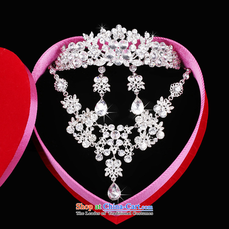 Time Syrian Korean marriages jewelry sets of jewelry and ornaments crown necklace earrings three piece wedding gift Accessories Kits Picture, prices, brand platters! The elections are supplied in the national character of distribution, so action, buy now enjoy more preferential! As soon as possible.