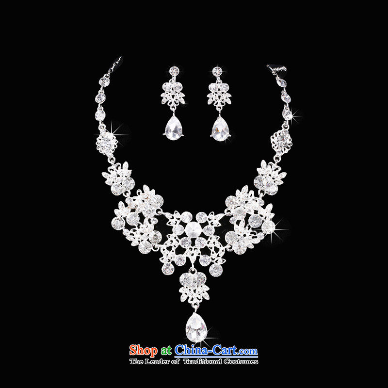 Time Syrian Korean marriages jewelry sets of jewelry and ornaments crown necklace earrings three piece wedding gift Accessories Kits, Syria has been pressed time shopping on the Internet