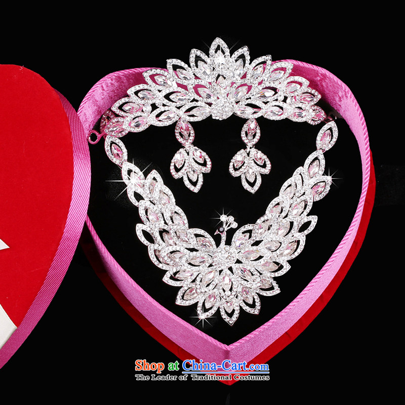Time Syrian brides jewelry set new crown necklace earrings palace marriage kit wedding dresses accessories necklaces, earrings time Syrian shopping on the Internet has been pressed.