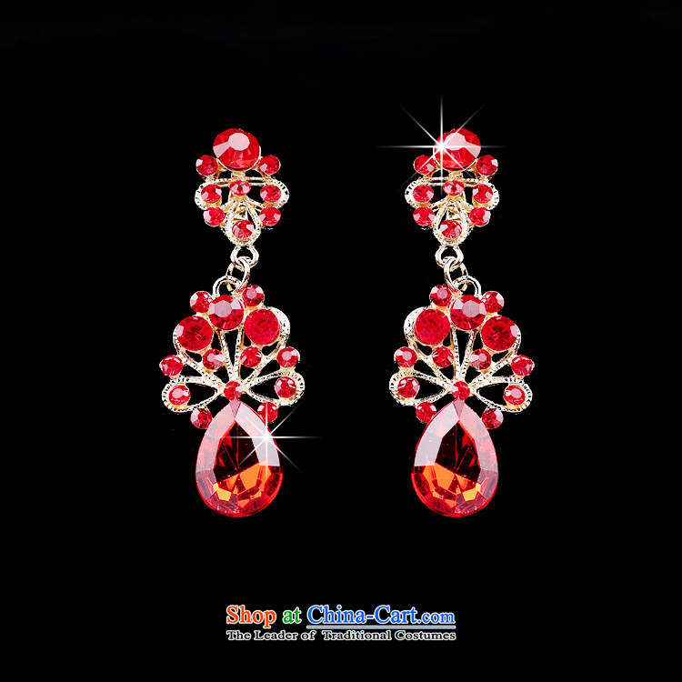 Time Syrian brides red jewelry kits Crystal Necklace Kit Chinese red jewelry and ornaments marriage wedding dresses accessories necklaces earrings picture, prices, brand platters! The elections are supplied in the national character of distribution, so action, buy now enjoy more preferential! As soon as possible.