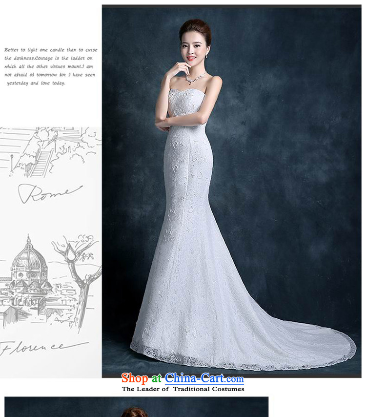 Xin Qi tail crowsfoot wedding dresses autumn 2015 new Korean anointed chest lace white bride code Sau San Video white L pictures female thin, prices, brand platters! The elections are supplied in the national character of distribution, so action, buy now enjoy more preferential! As soon as possible.