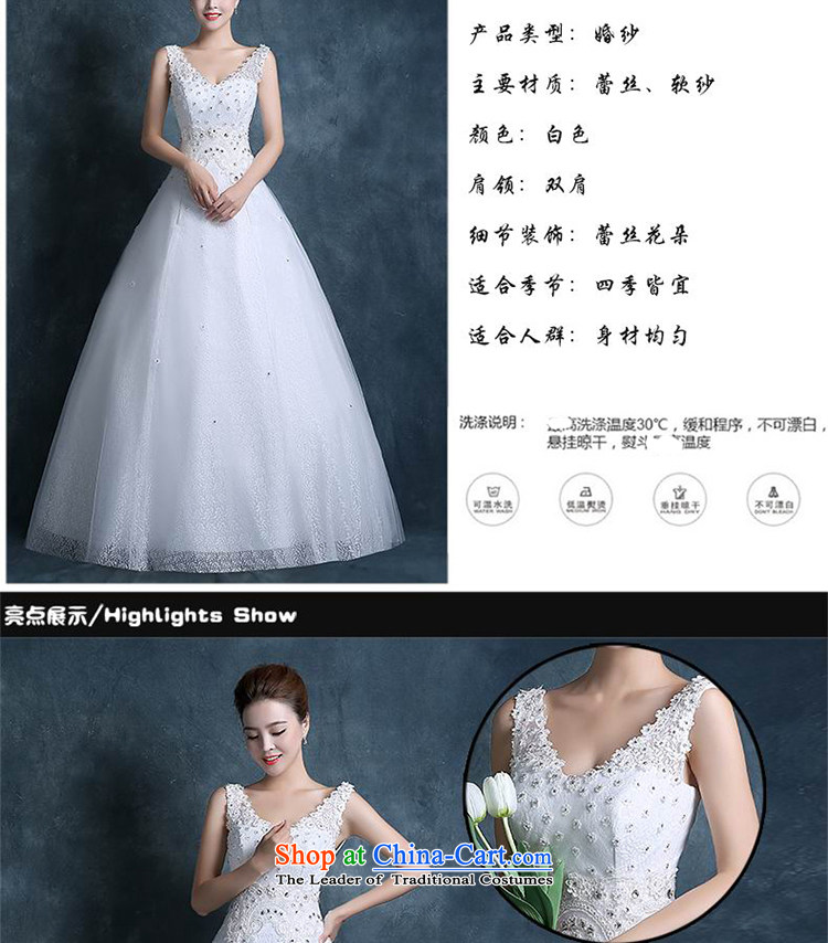 Xin Qi shoulders wedding dresses bon bon skirt autumn 2015 new lace to align graphics thin straps white L picture, prices, brand platters! The elections are supplied in the national character of distribution, so action, buy now enjoy more preferential! As soon as possible.