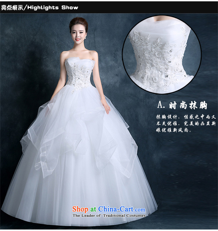 Xin Qi wedding dresses 2015 new autumn and winter marriages to erase chest-white lace straps to align graphics thin White XXL pictures Korean style, prices, brand platters! The elections are supplied in the national character of distribution, so action, buy now enjoy more preferential! As soon as possible.