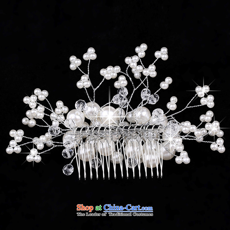 Time Syrian brides wedding crown the brush side show the new Marriage and the Pearl flowers floor jewelry wedding accessories white, Syria has been pressed time shopping on the Internet
