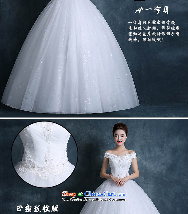 The litany of autumn 2015 Qi new stylish Korean wedding dresses simple word 