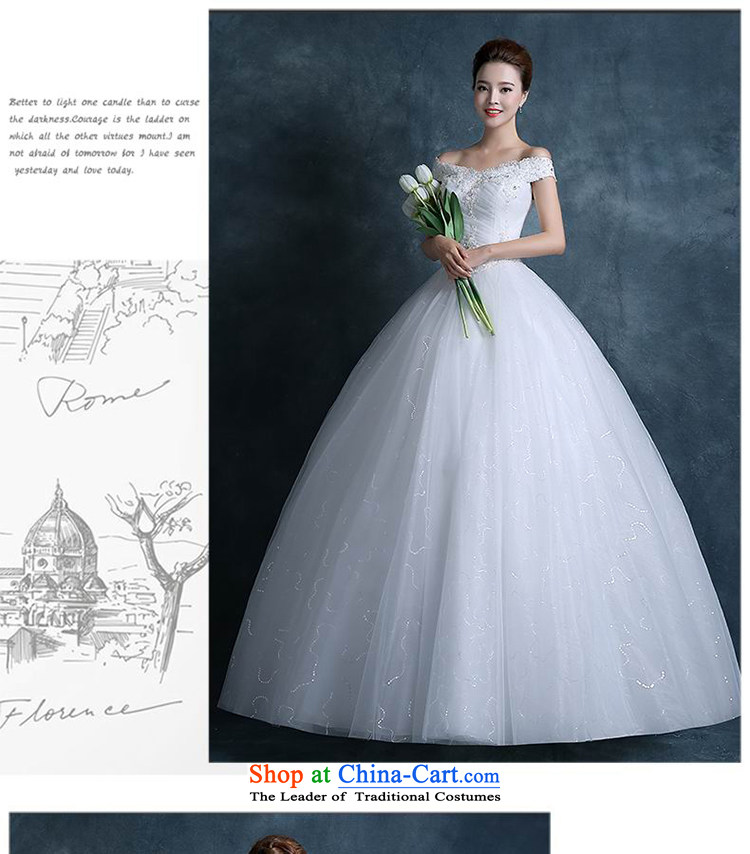 The litany of autumn 2015 Qi new stylish Korean wedding dresses simple word 