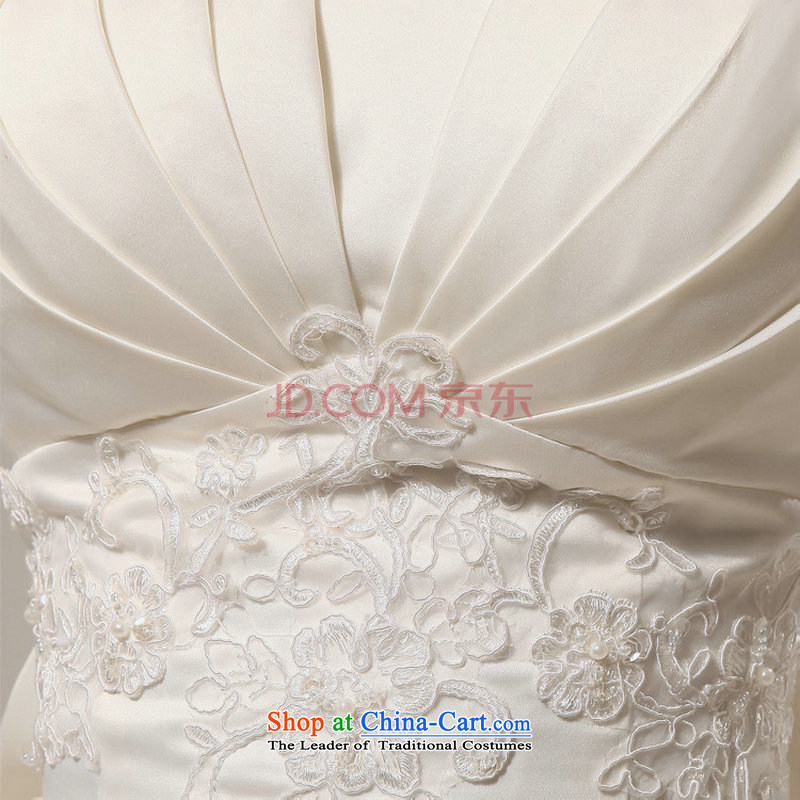 Optimize video new Korean brides anointed chest to wedding dress shell graphics thin wedding dresses XS8051 package XL, Optimize Hong-shopping on the Internet has been pressed.