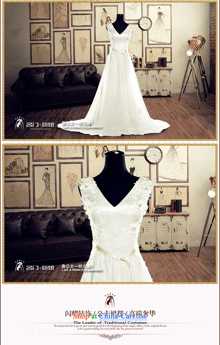 A Bride wedding dresses 2015 Summer white wedding Korean tail crowsfoot long 2,630 White DZ tailored 20 pictures, prices, brand platters! The elections are supplied in the national character of distribution, so action, buy now enjoy more preferential! As soon as possible.
