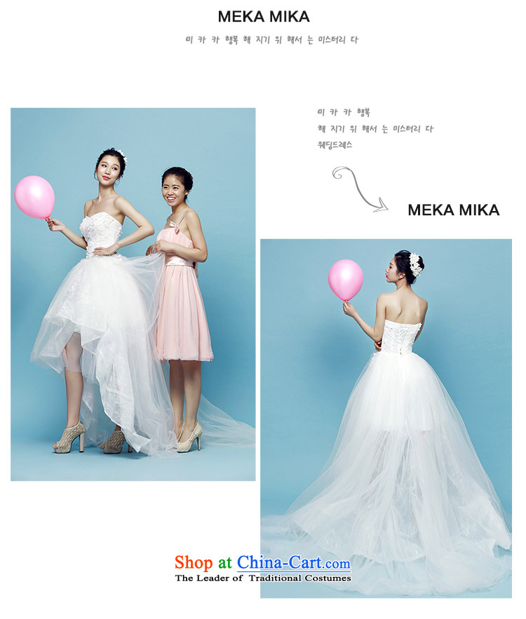 A multi-pass through m card yarn Zi Teng wedding summer tail new chest anointed by 2015 Korea before long after a short version of the Wedding Dress Short long after the former + bon bon skirt + yarn S picture, prices, brand platters! The elections are supplied in the national character of distribution, so action, buy now enjoy more preferential! As soon as possible.