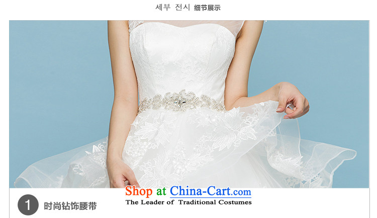 M card mystery card Begonia Wedding Summer 2015 New Long Tail and chest Korean Sau San video thin bride wedding dresses ivory M picture, prices, brand platters! The elections are supplied in the national character of distribution, so action, buy now enjoy more preferential! As soon as possible.